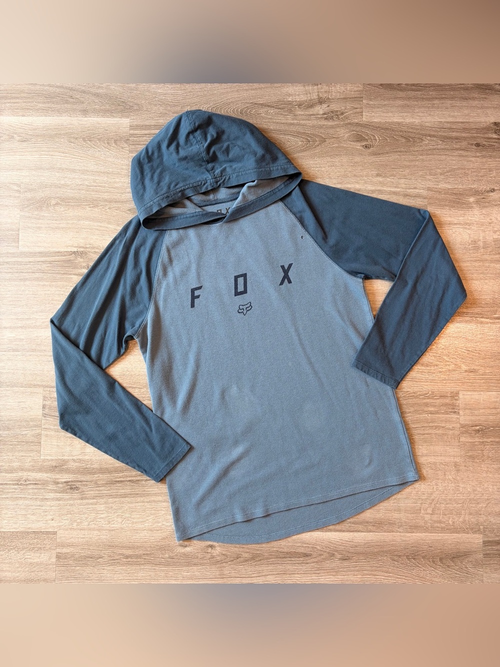 FOX blue hoodie
